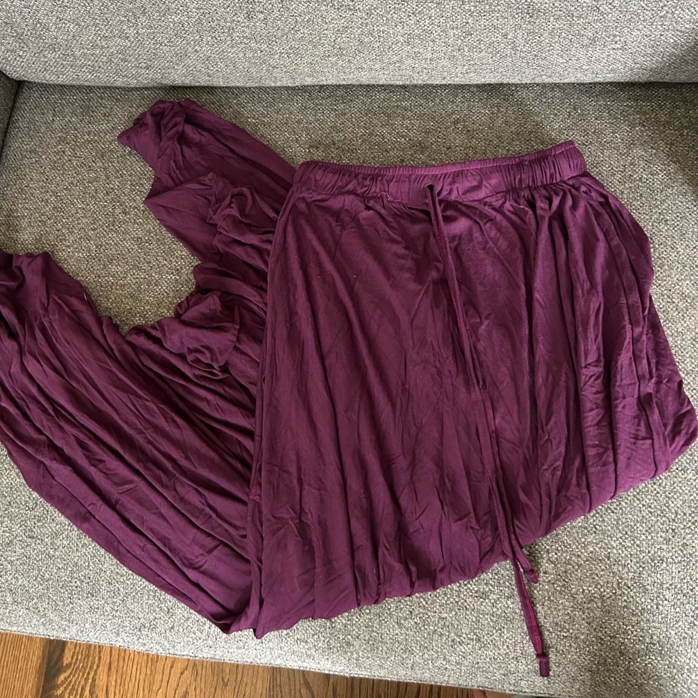 Purple hammer pants